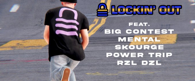 Sonstiges LOCKIN OUT RECORDS GEAR Skater XL mod