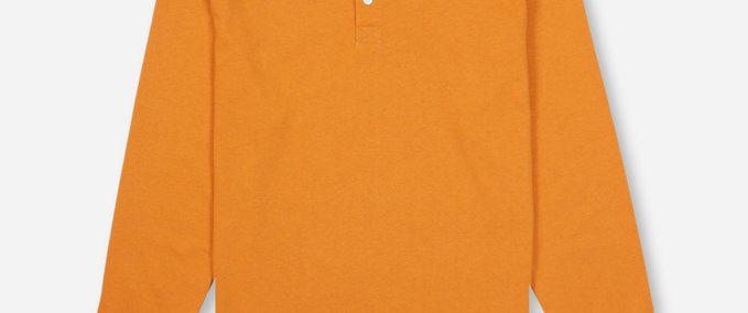 Gear Orange long polo Skater XL mod