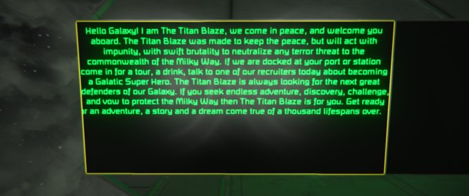 Blueprint Project Titan Blaze.7.1 Space Engineers mod