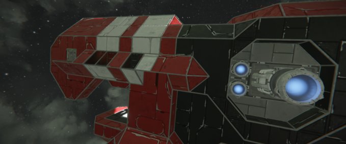 Blueprint Big Red Space Engineers mod