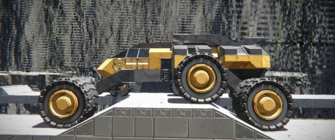 Blueprint Savox Exploration Rover v2 Space Engineers mod