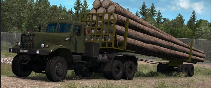 Trucks KRAZ 255  [UPD. 15.09.2020] 1.38.X Eurotruck Simulator mod