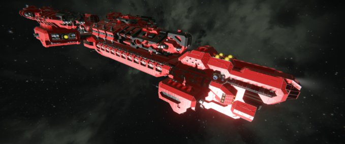 Blueprint Omega Red v3 Space Engineers mod