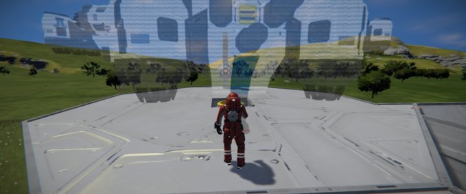 Blueprint EarthEasyStation Space Engineers mod