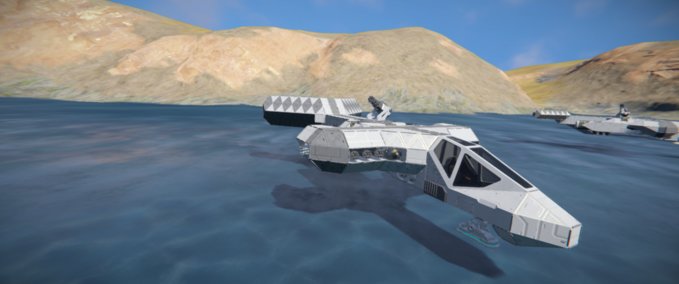 Blueprint Small Gunship wing 1.0 Space Engineers mod