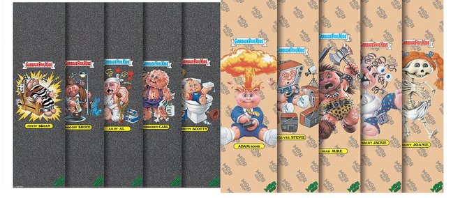 Gear Mob Garbage Pail Kids Grips Skater XL mod