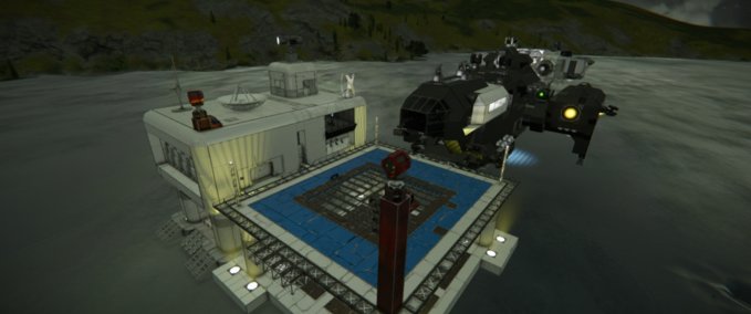 Blueprint Shipping Base Space Engineers mod