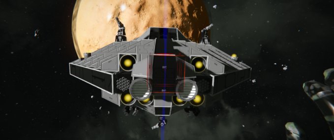 Blueprint Outrider V2 Space Engineers mod