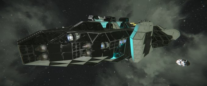 Blueprint Spavf Velvet class assault friget Space Engineers mod