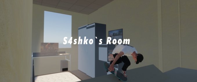 Map S4shko`s Room Skater XL mod