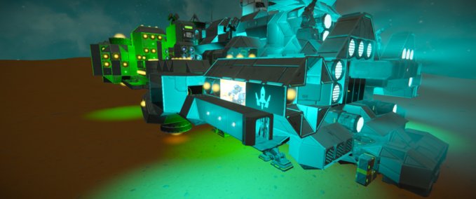 Blueprint Project Titan Blaze.11 Space Engineers mod