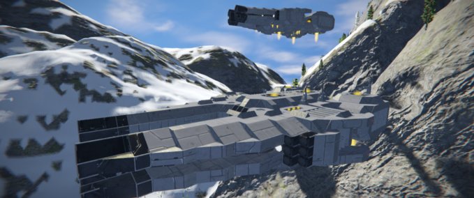 Blueprint Raemyrian Dreadnaught Space Engineers mod