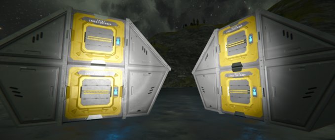 Blueprint Raemyrian Storage Crate Space Engineers mod