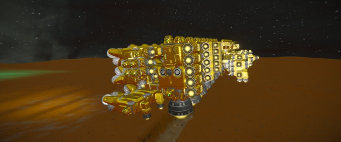 Blueprint Blazing Driller Hero.2 Space Engineers mod