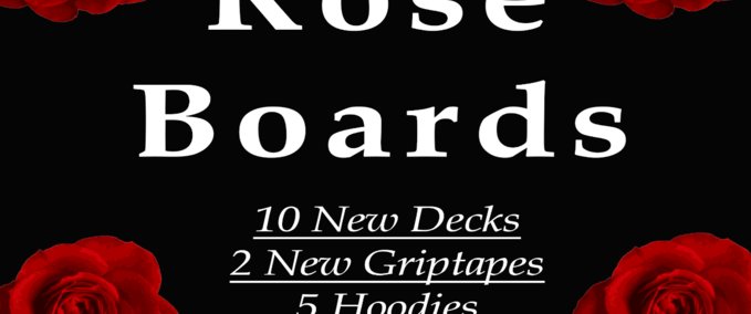 Fakeskate Brand Rose Boards Gear Skater XL mod