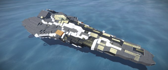 Blueprint federal corvet mk8 Space Engineers mod