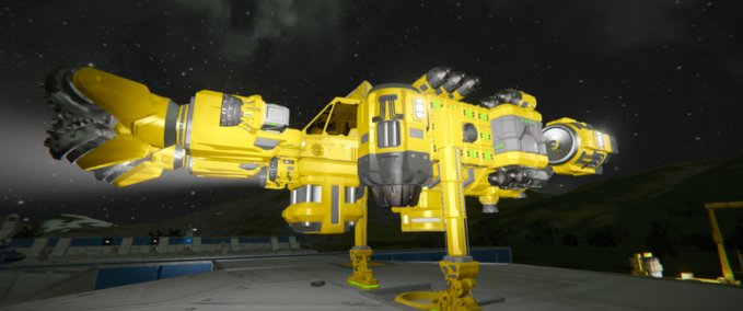 Blueprint Atmospace miner Space Engineers mod