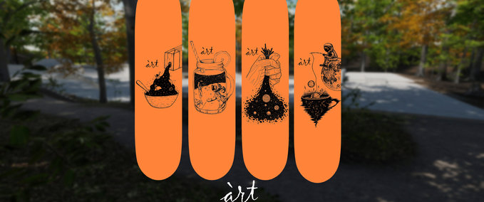 Gear àrt Skateboards Simple Skater XL mod