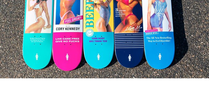 Real Brand Girl's Potato Couch Decks Collection Skater XL mod