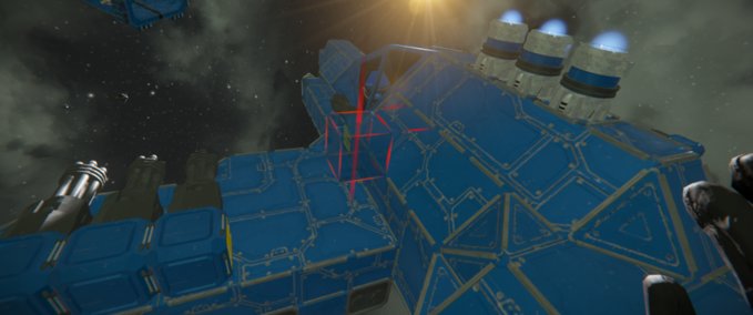 Blueprint Heavy fighter v2 Space Engineers mod