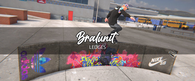 Uncategorized XXL Map Editor DLC - Bralunit Ledges Skater XL mod