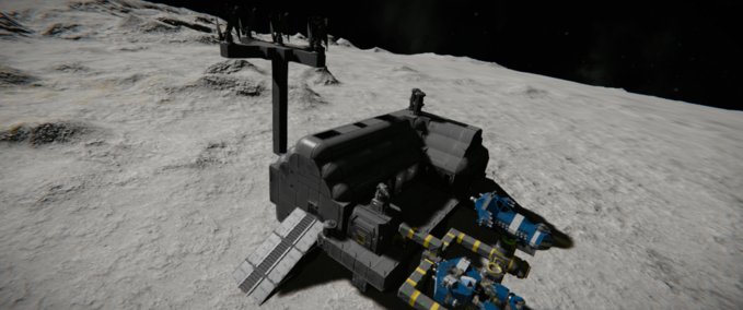 Blueprint Static Grid 2877 Space Engineers mod