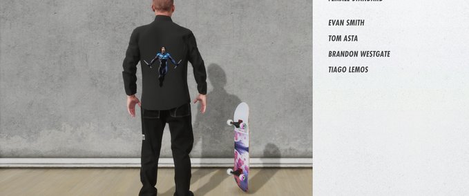 Gear Nightwing ButtonUp Longsleeve Skater XL mod