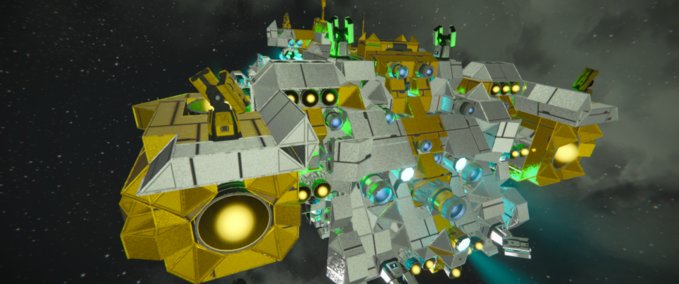 Blueprint Project Titan Blaze.13.7 Space Engineers mod