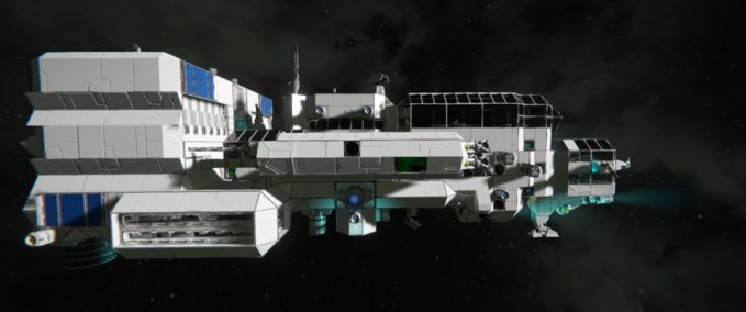 Blueprint Aqua Star Dancer Space Engineers mod