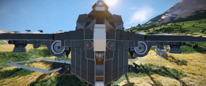 Blueprint USS Albatross Space Engineers mod