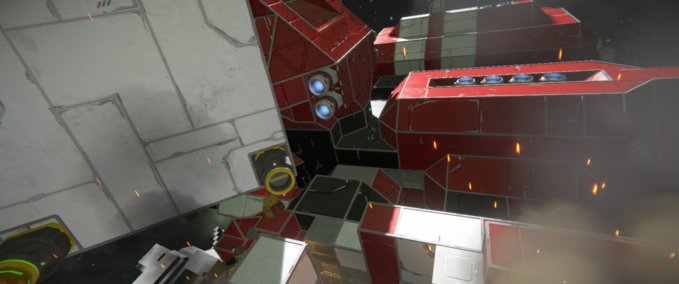 Blueprint Big Red Space Engineers mod
