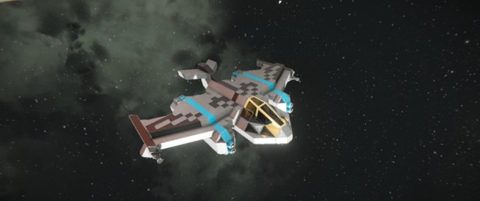 Blueprint UNTF NIGHT HAWK MK1 Space Engineers mod