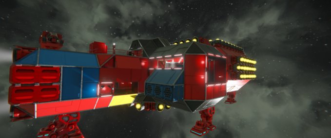 Blueprint Danny's Star Ship Space Engineers mod