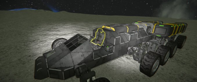 Blueprint The Crocodile Space Engineers mod