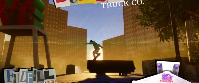 Gear Budder! Truck Co. | Fulfill_The_Stream Pro Trucks Skater XL mod