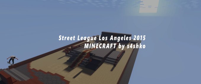 Map SLS 2015 minecraft by s4shko Skater XL mod