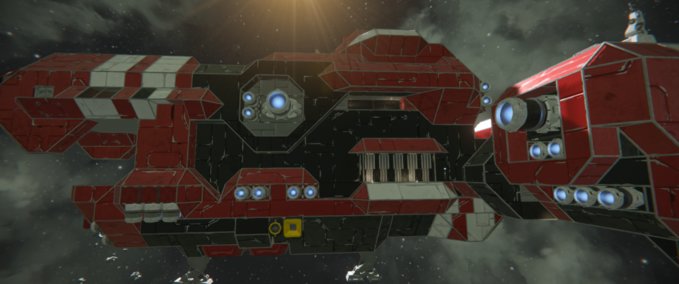 Blueprint Big Red Space Engineers mod