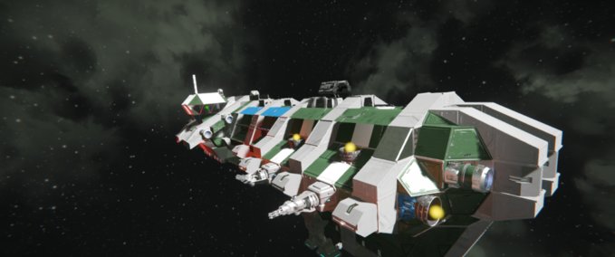 Blueprint Encounter Mercenary Wreckage Space Engineers mod