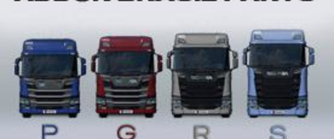 Trucks SCANIA NEXT GEN (EUGENE) BRASILIANISCHE ADDON TEILE [1.38.X] Eurotruck Simulator mod