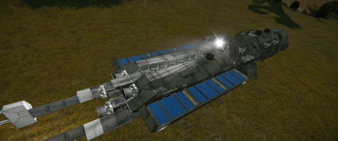 Blueprint Static Grid 2464 Space Engineers mod