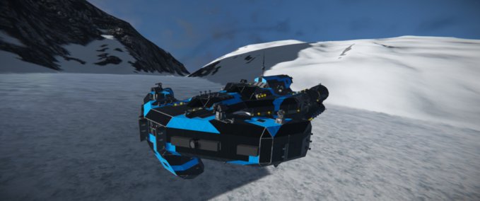 Blueprint WCO Corvette-Class SpaceSmasher V.7 Space Engineers mod