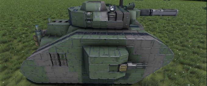 top down leman russ battle tank