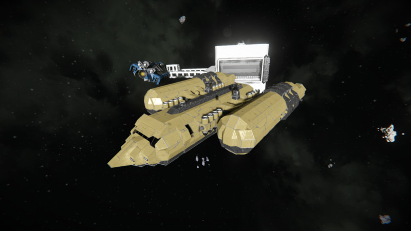 Space Engineers Arcadian Transport V 1 0 Blueprint Ship Large Grid Safe Mod Fur Space Engineers