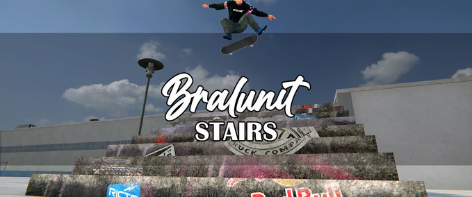 Map XXL Map Editor DLC - Bralunit Stairs Skater XL mod