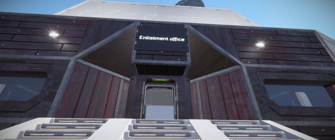 Blueprint Enlistment office Space Engineers mod