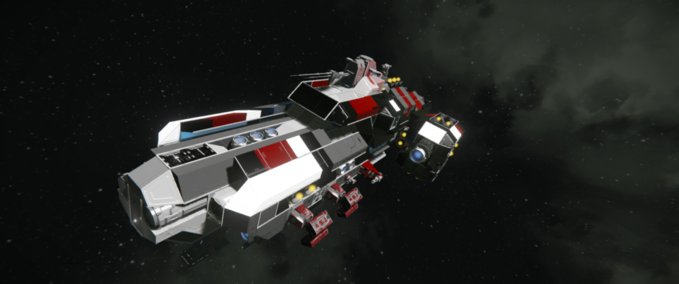 Blueprint UNR - Athens Class Frigate Mk3-2 Space Engineers mod