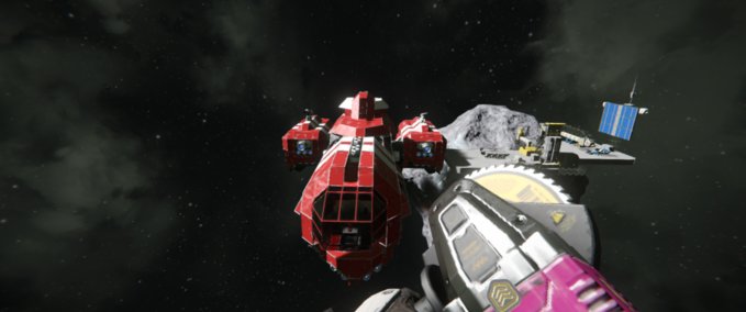 Blueprint Big Red Space Engineers mod