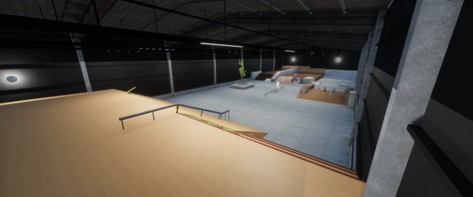 Map warehouse 1 Skater XL mod
