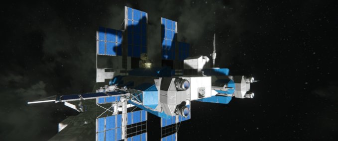 Blueprint Cargo Ship Starter Kit Space Engineers mod