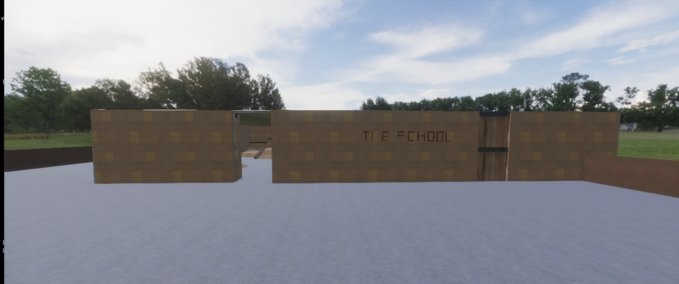 Map THE SCHOOL DONE AND EGYPT(WOODWARD) Skater XL mod